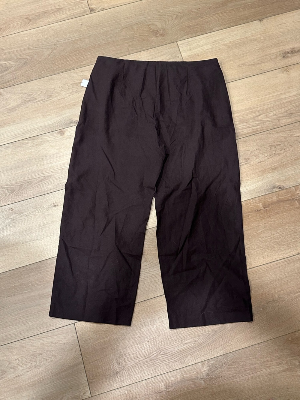 NWT Women’s Gap Linen Blend Relaxed Straight Ankle Pants - Picture 6 of 8